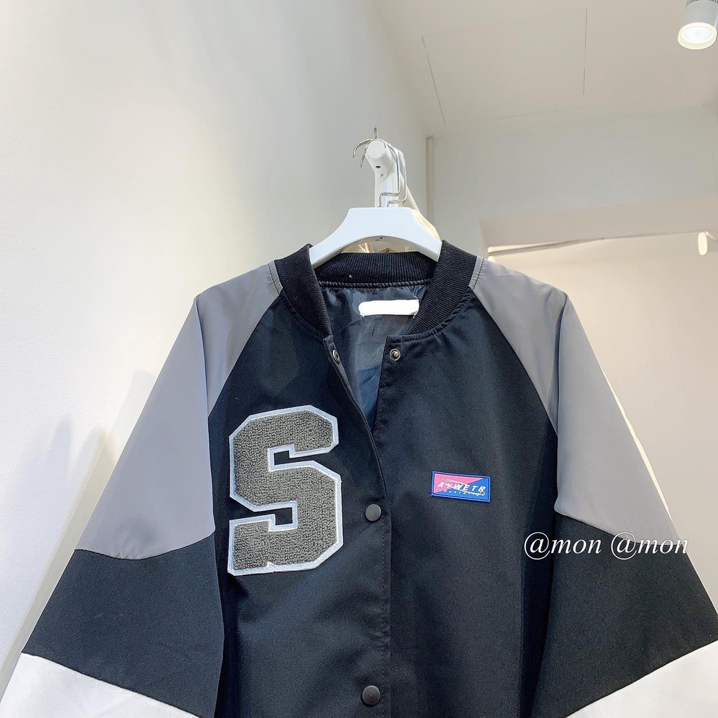 210680 Áo bomber phối màu, áo khoác nam nữ, áo khoác bomber thời trang ulzzang | BigBuy360 - bigbuy360.vn