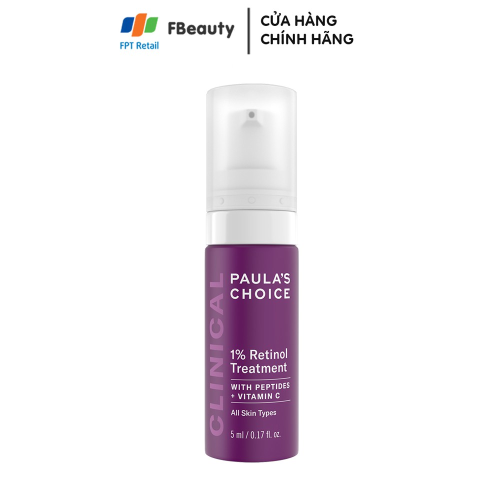 Tinh chất giảm độc đáo Paula's Choice Clinical 1% Retinol Treatment 5ml