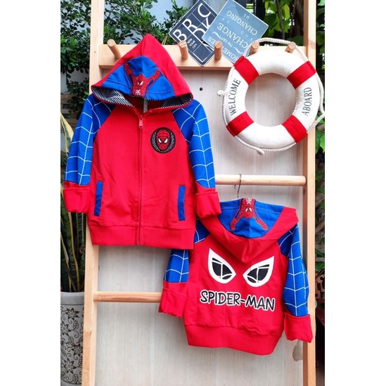 Áo khoác thun bé trai Spiderman