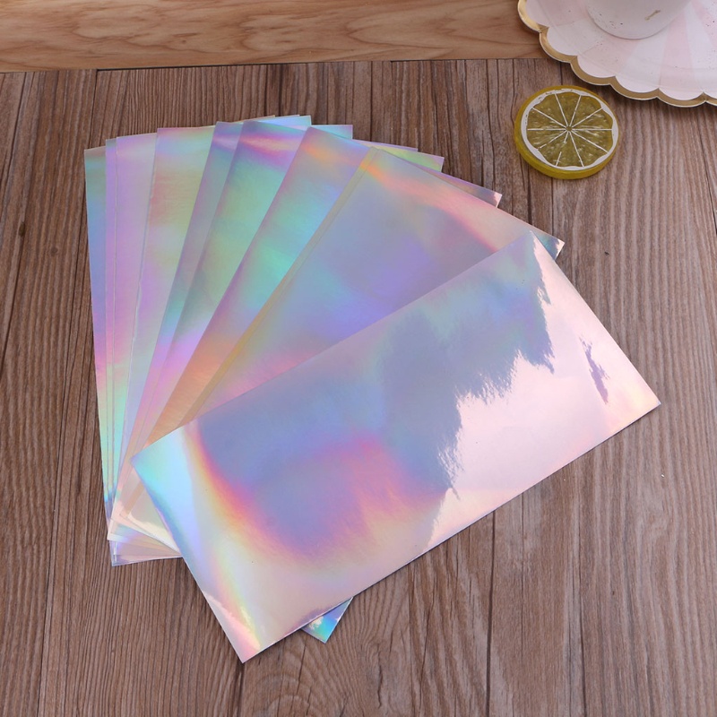 Bộ 10 miếng dán phản quang AB bằng nhựa resin cho trang trí