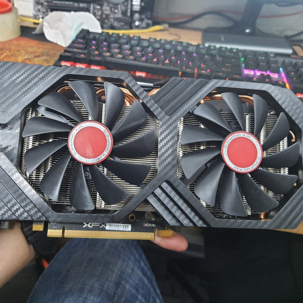 VGA - Card màn hình XFX AMD Radeon™ RX 580 GTS XXX Edition 4GB - 8GB | BigBuy360 - bigbuy360.vn