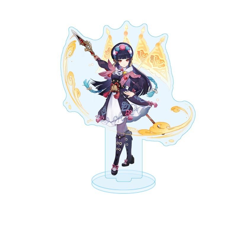 Mô hình nhân vật YUNJIN Standee GENSHIN IMPACT game anime chibi tượng mica trong