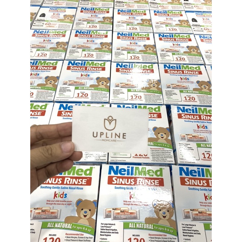 Muối rửa mũi neilmed kid 120 gói