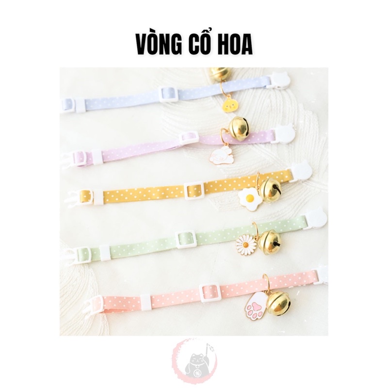 Vòng cổ hoa cho thú cưng