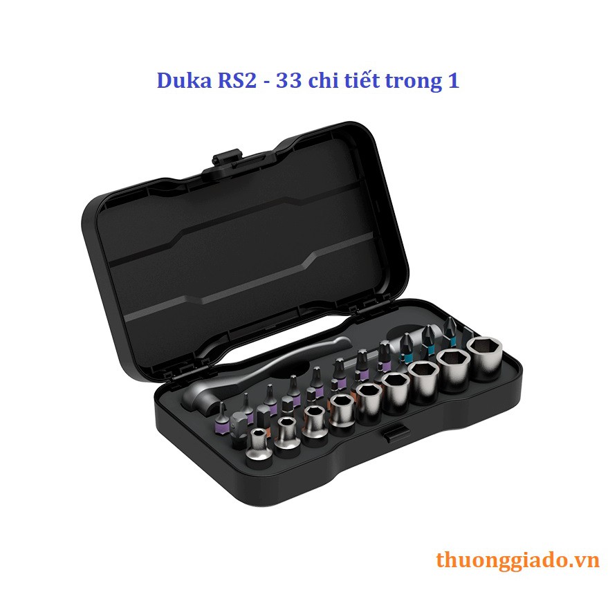 Bộ tuốc nơ vít đa năng Xiaomi Duka RS1 (24in 1)và RS2 (33 in 1)