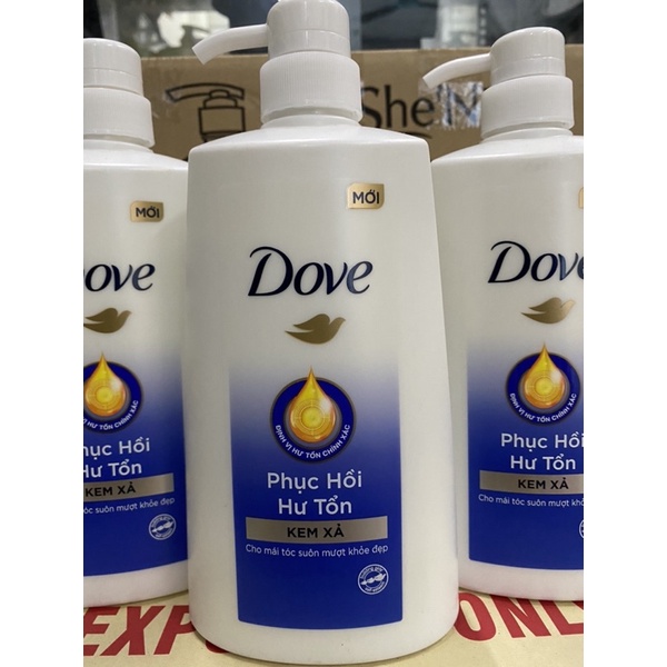 Kem xả DOVE Phục hồi hư tổn 610g