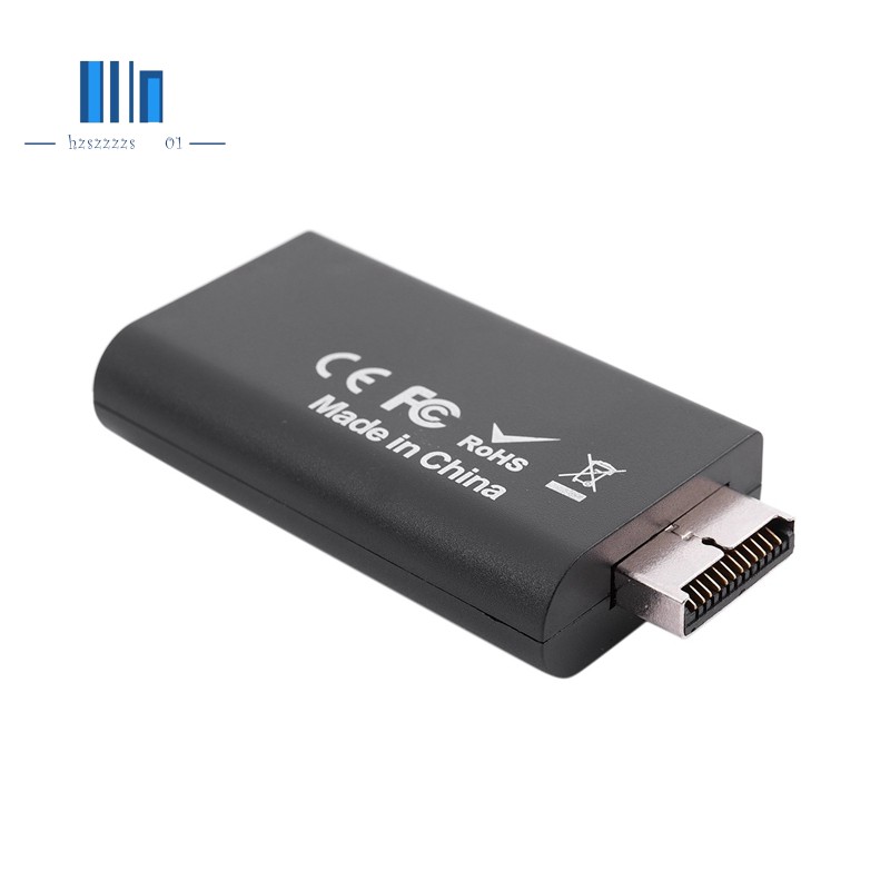 HDV-G300 to HDMI 480i/480p/576i Video Converter Adapter with 3.5mm Audio Output Supports All PS2 Display Modes