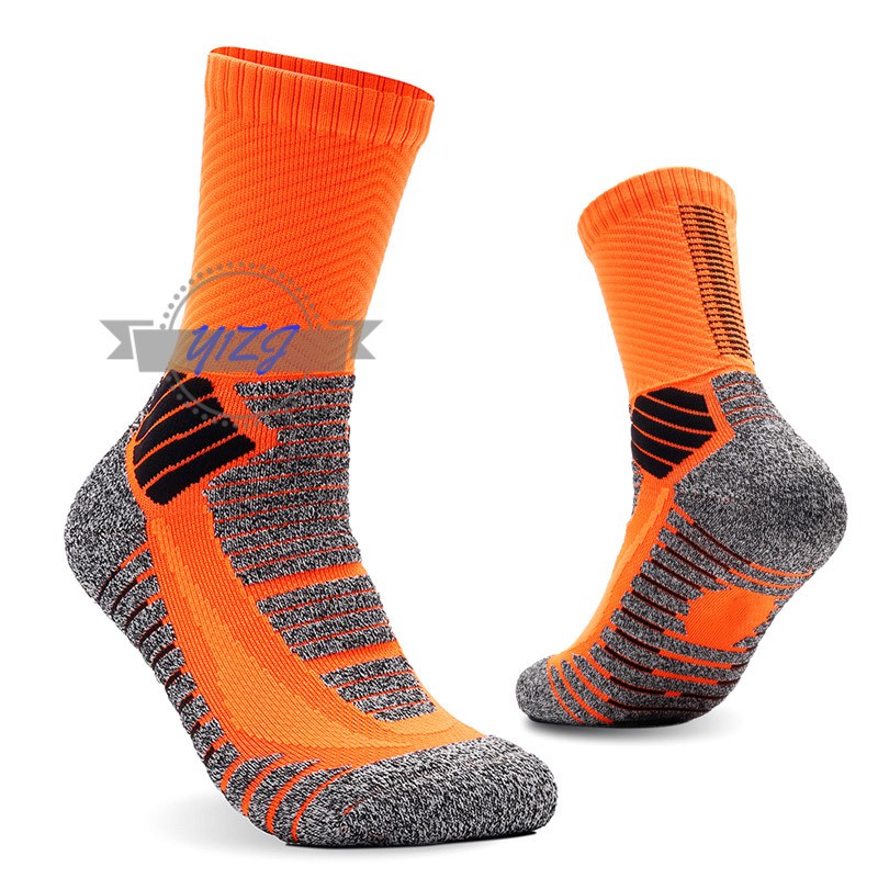 Cặp vớ thể thao bằng cotton thiết kế chống trượt tiện lợi hỗ trợ tập luyện bóng đá | BigBuy360 - bigbuy360.vn