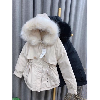 [Sale 50%] ÁO KHOÁC PARKA NỮ LÓT LÔNG