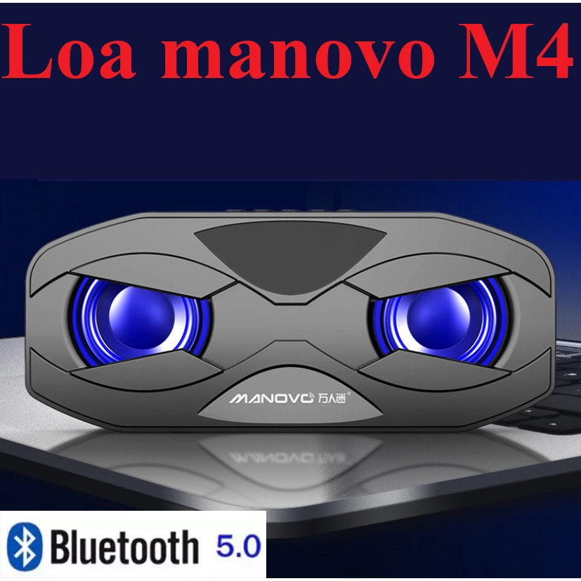 Loa Manovo M4 âm thanh chuẩn Hifi, pin trâu
