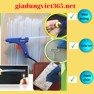 Keo nến, keo cây silicon 7mm dài 27cm dùng cho súng nhỏ