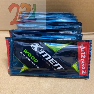 [13 Túi x 5g] Dây Dầu Gội Đầu Xmen Wood Sạch Lâu Thơm Lâu