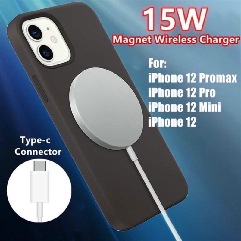 Đế Sạc Không Dây Hoco. 15W - CW29 Cho Iphone 11,12, 12pro, 12pro max - Bảo Hành 6 Tháng