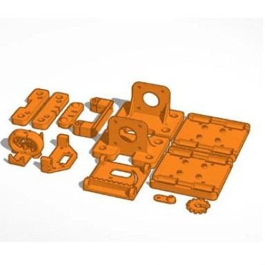 Bộ khung nhựa máy vẽ axidraw đặc 30% | BigBuy360 - bigbuy360.vn