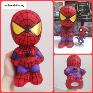 Mô hình ống heo Spider man
