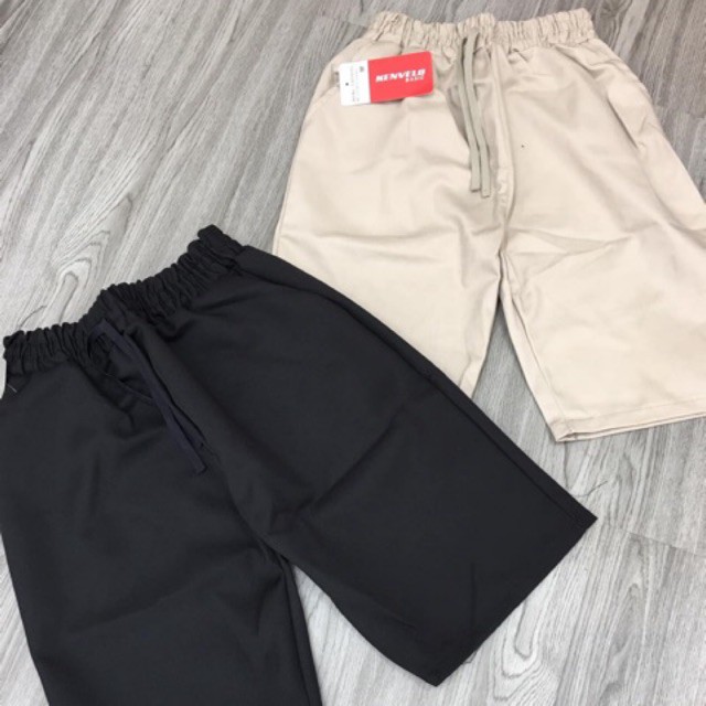 Quần Sooc 🦋 Quần đùi chất Kakki Nam Nữ style KOREA 2 màu 🦋