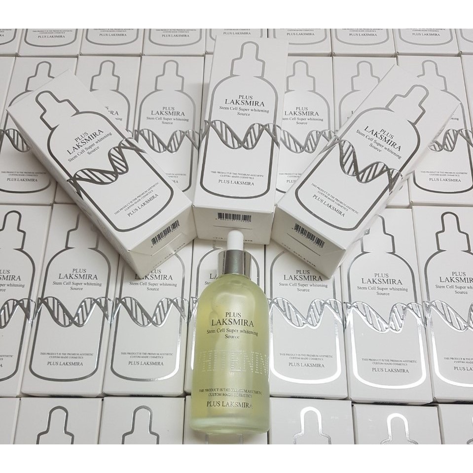 Tinh Chất Tế Bào Gốc Siêu Trắng Da Plus Laksmira 100ml