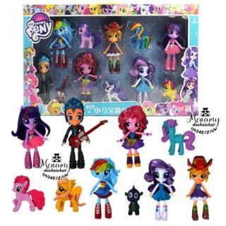 Set 6 nhân vật pony biến hình