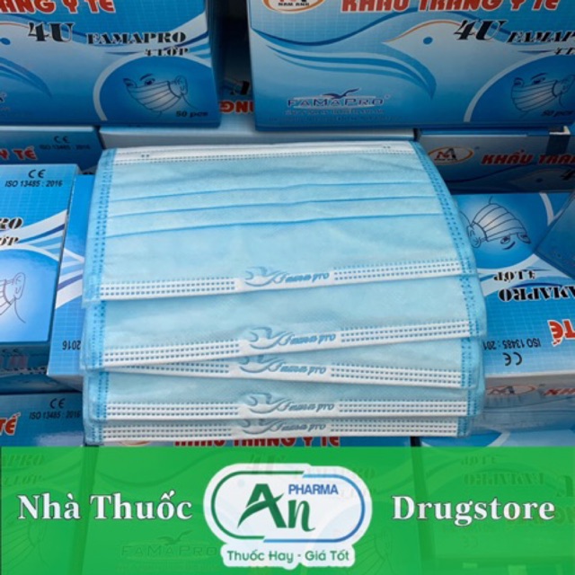 KHẨU TRANG bảo vệ sức khoẻ không ngứa mũi 50 cái