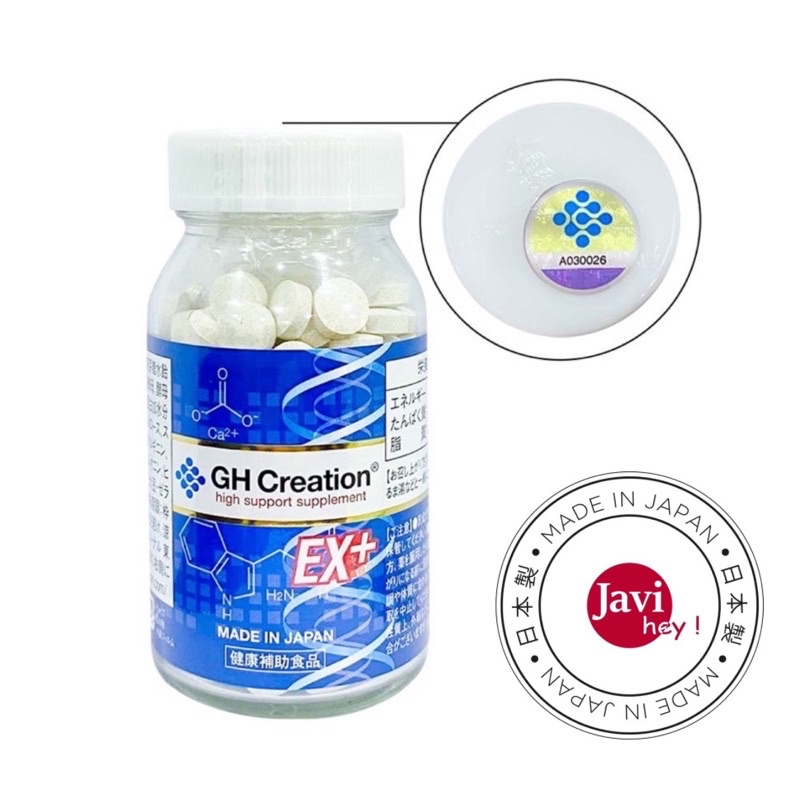 Viên uống hỗ trợ tăng chiều cao GH Creation EX 270 viên Nhật Bản