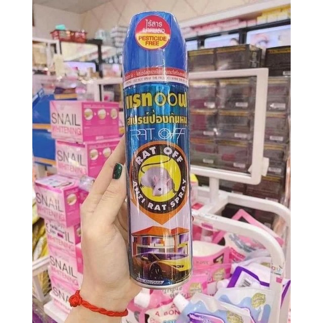 Chai xịt đuổi chuột RAT OFF ANTY RAT SPRAY Thái lan