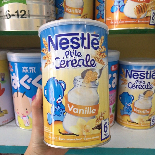 BỘT LẮC SỮA NESTLE vị vani, ngũ cốc, mật ong 400g