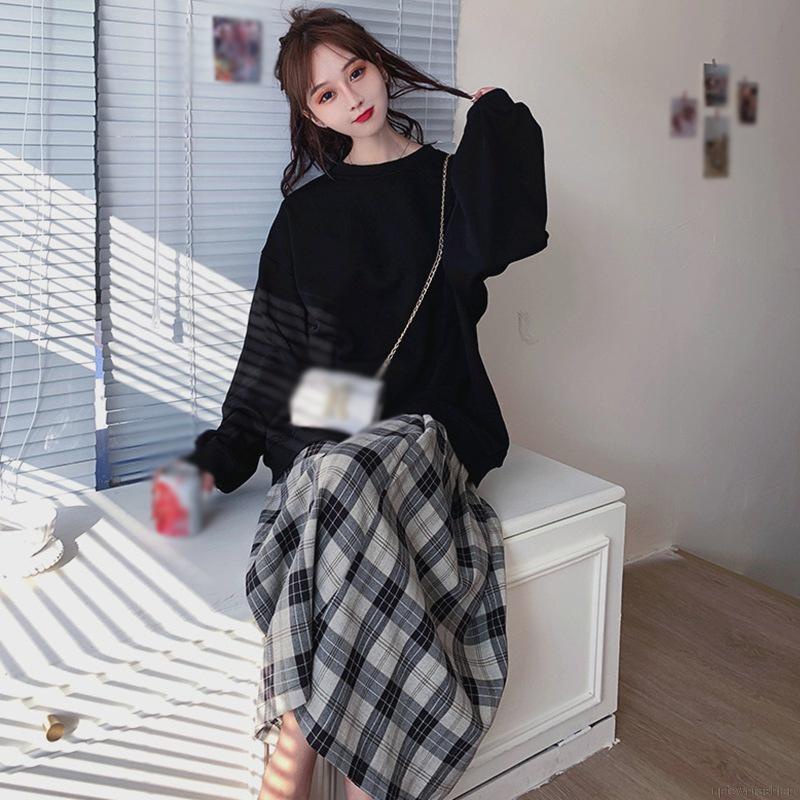 Chân váy maxi lưng cao họa tiết kẻ sọc thời trang đi biển cho nữ