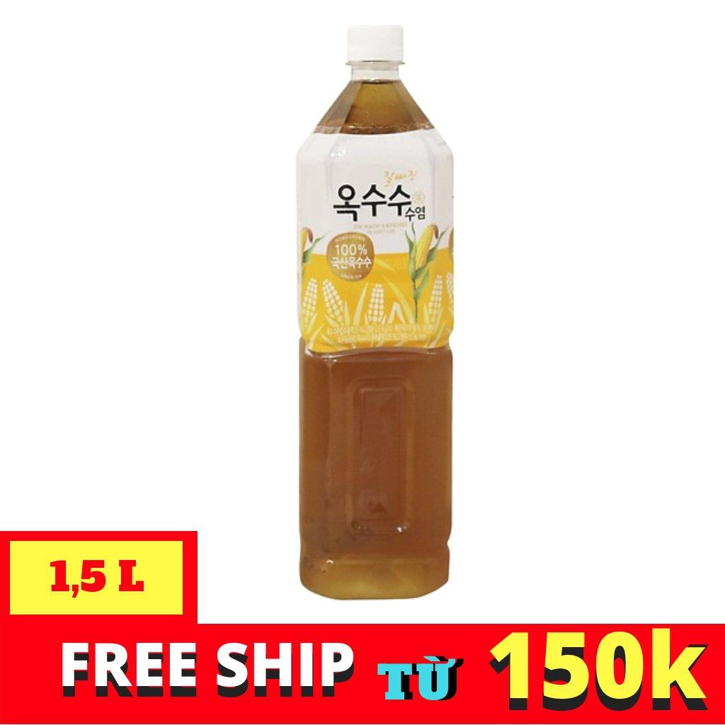 Nước trà râu ngô WOONGJIN chai 1,5l