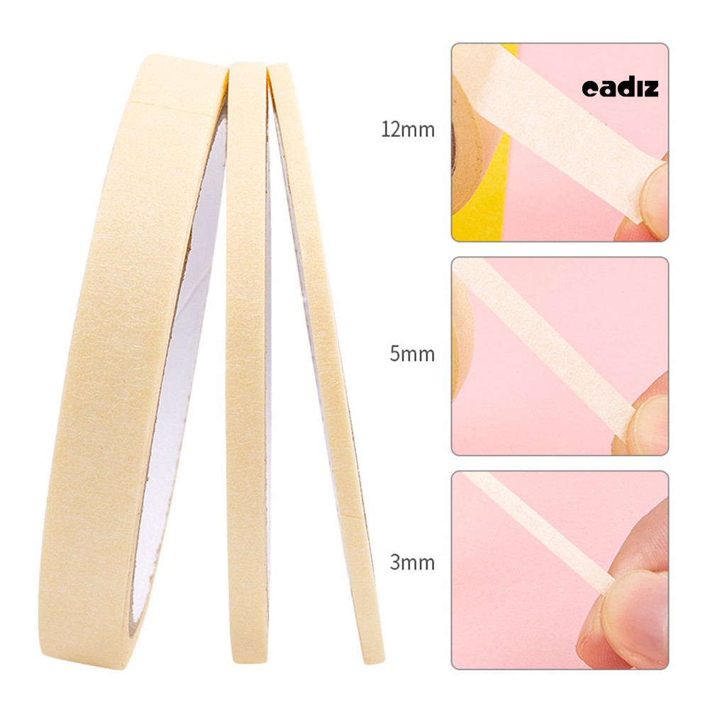 [Hàng mới về] Bộ 3 Cuộn Băng Keo Dán Trang Trí Móng Tay Tiện Dụng