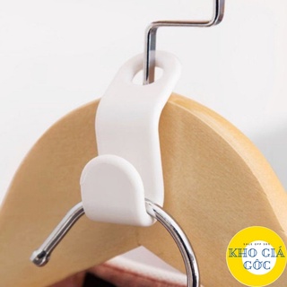 (Combo 2 Set) Set 10 Cái Đầu Nối Móc Treo Quần Áo Bằng Nhựa Đa Năng Tiết Kiệm Không Gian Tiện Lợi