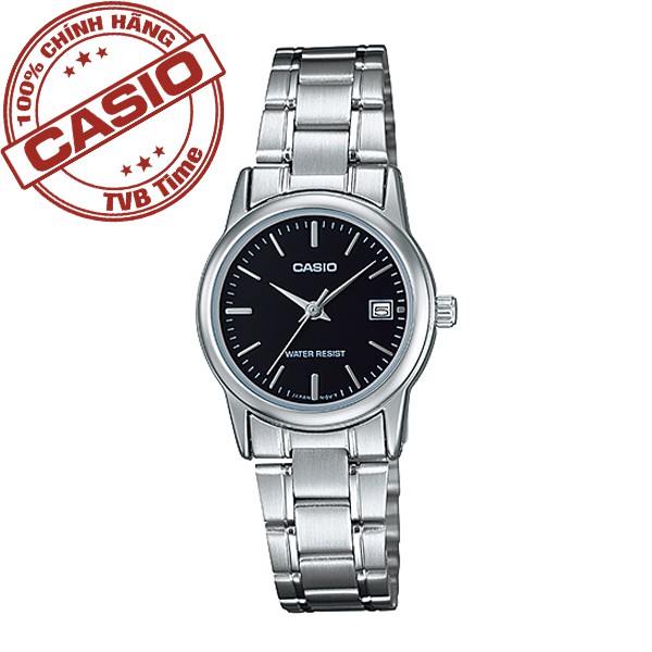 [Mã FARSBR243 giảm 15% đơn 249K] Đồng hồ nữ dây kim loại Casio Standard chính hãng Anh Khuê LTP-V002D-1AUDF