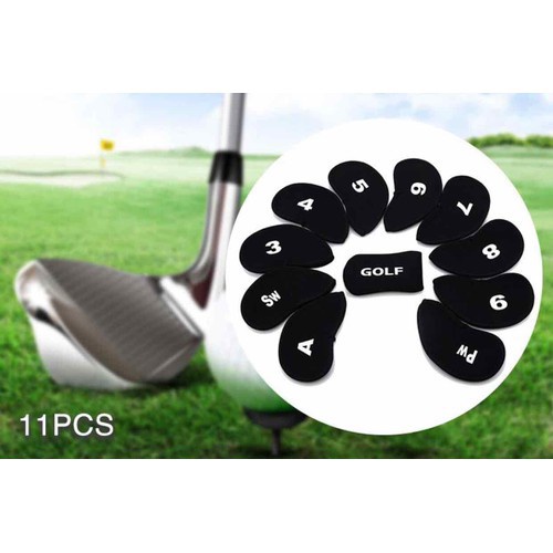 Bọc đầu gậy golf cover driver cho mọi loại gậy với chất liệu bằng cao su bảo vệ gậy 10 chiếc GOLF PRO BD004