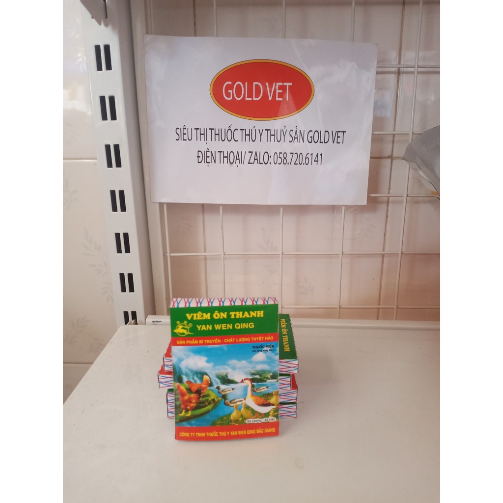 [Giá rẻ] COMBO 5 VĨ VIÊM ÔN THANH - DÙNG CHO GÀ ĐÁ, CHIM CẢNH