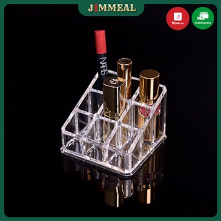 Khay, Hộp, Kệ Đựng Son Mica 9 Ngăn (Loại Dầy)