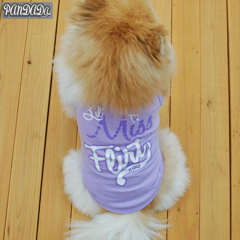 Áo thun mùa hè cho thú cưng