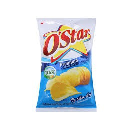 [Mã MEIHY1 Hoàn 8% đơn 199k] Snack Khoai Tây Orion O'star Các Vị Gói 36g