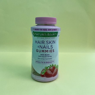 [Hàng Mỹ]{ Dùng thử} Kẹo dẻo bổ sung dưỡng chất tóc, da, móng Gummies Hair Skin Nails