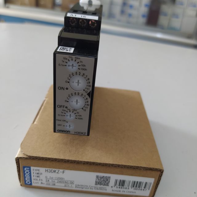 Timer đôi OMRON (Twin timer) H3DKZ-F AC/DC24-240