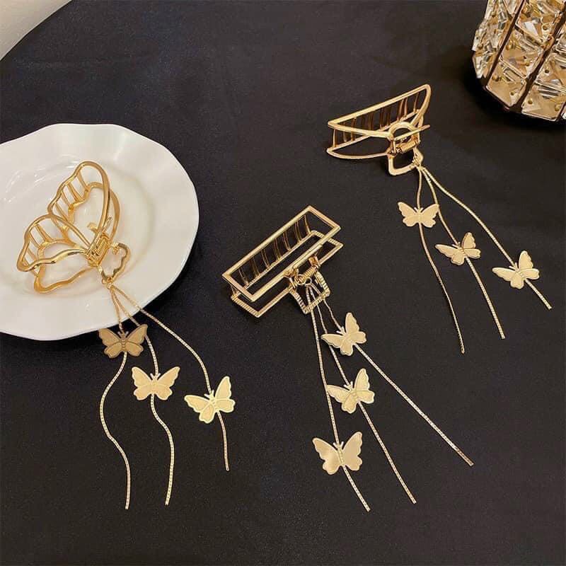 Kẹp Tóc Kim Loại Hình Bướm Xinh - Kẹp Tóc Nữ  Phong Cách Hàn Quốc Cực Đẹp Siêu Sang Chảnh - KT01