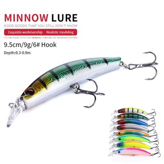 Mồi câu cá giả 9.5cm / 9g tiện dụng chất lượng cao
