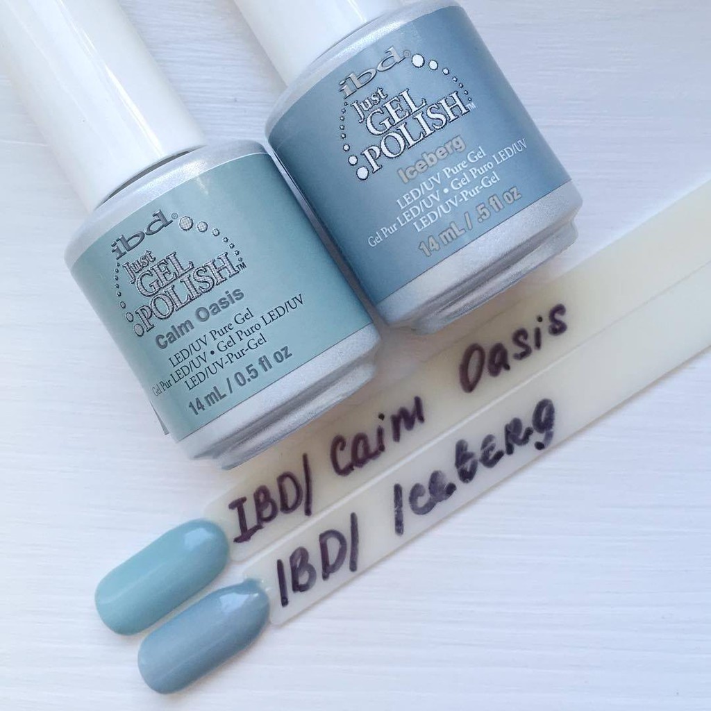 Sơn Gel Màu iBD Gam Màu Xanh Chính Hãng Xuất Xứ USA Nước Sơn Mướt Mịn , Sắc Nét , Bám Bền Cao , Phúc An Nail Wax