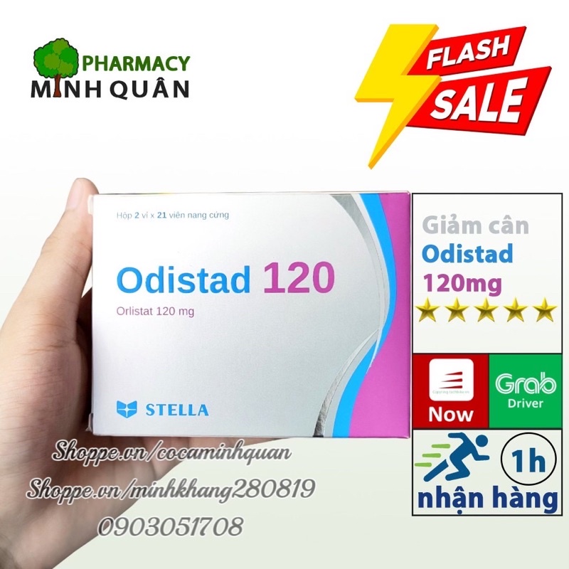 CHÍNH HÃNG STE-LLA HỘP 42V ODISTAD_ 120MG _MINH QUÂN