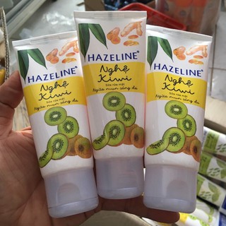 COMBO SỮA RỬA MẶT SÁNG DA HAZELIN NGHỆ  KIWI 50G