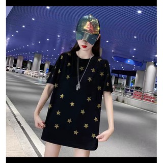 Áo thun ngắn tay không cổ ⚜️Áo thun Stee Ngôi sao phủ áo⚜️FREESHIP ⚜️ chất vải cotton chất mịn tốt