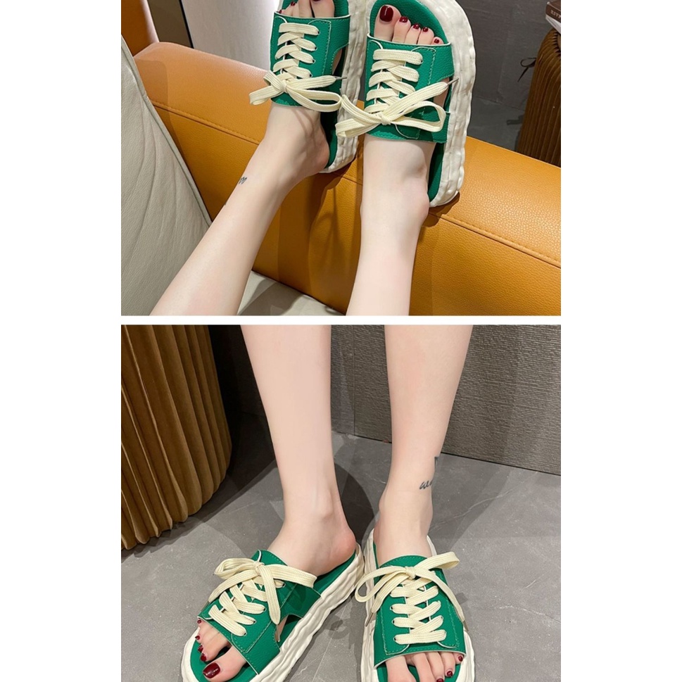 Dép Sandal Đế Dày Thời Trang Mùa Hè 2022 Dễ Phối Đồ Cho Nữ