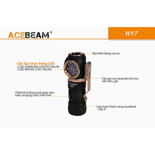 ĐÈN PIN ACEBEAM H17
