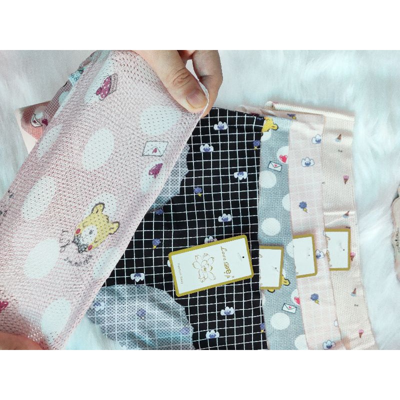 Sét 10 quần lót su 015 hoạ tiết hoạt hình sexy love