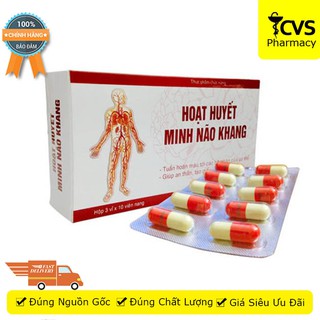 HOẠT HUYẾT MINH NÃO KHANG - Viên uống giúp bổ huyết, giảm chứng rối loạn tiền đình - cvspharmacy