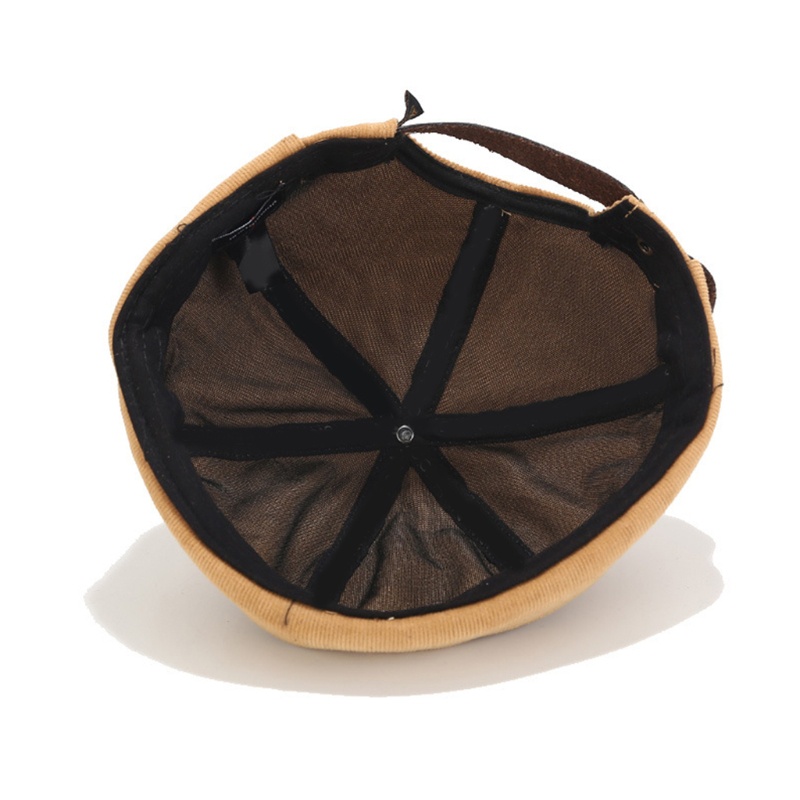 Mũ Lưỡi Trai Vải Nhung Không Vành Phong Cách Hip Hop Cổ Điển Dễ Thương