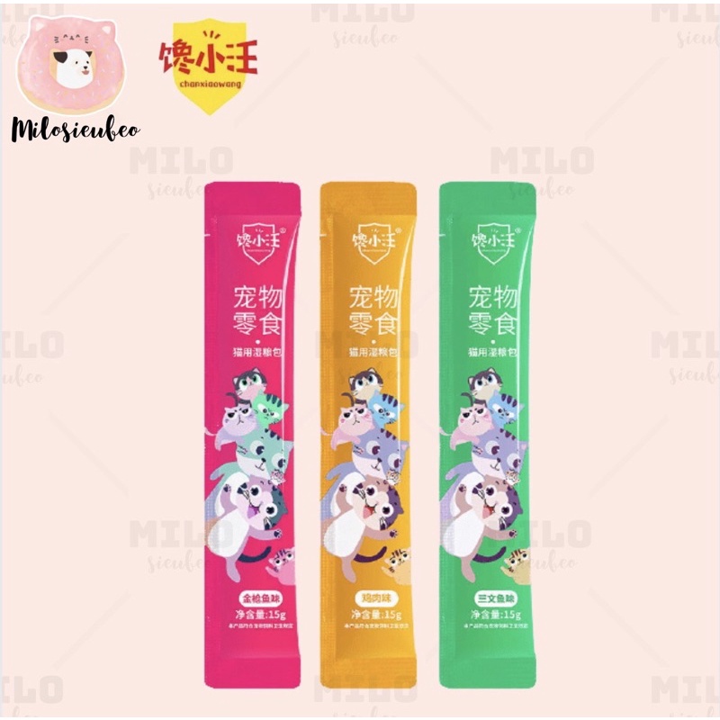 40 Thanh Súp Thưởng Cho Mèo 🐱